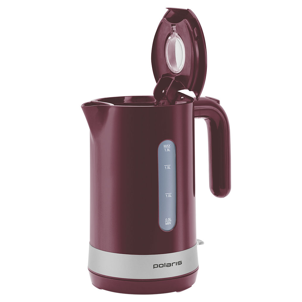 Електрочайник Polaris PWK 1803C Water Way Pro Bordo - зображення 3