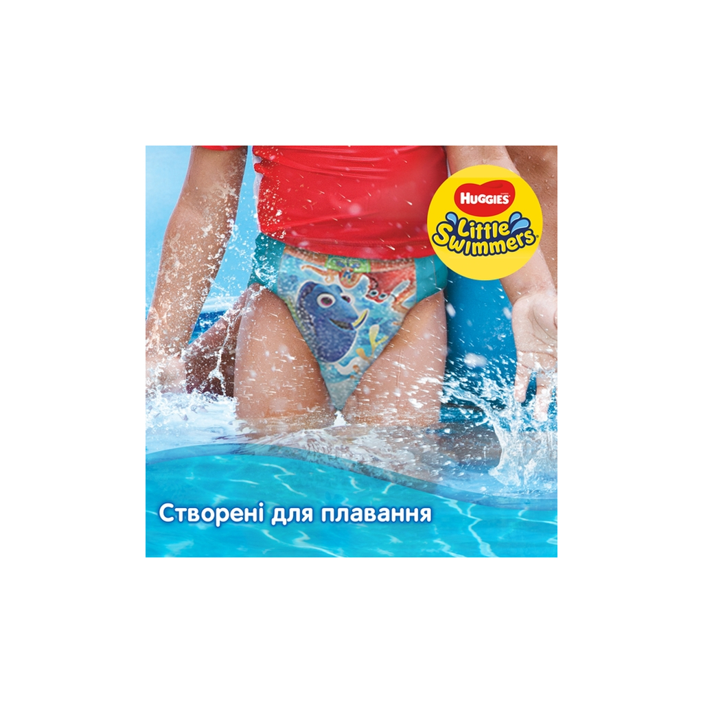 Підгузки Huggies Little Swimmer 3-4 (7-15 кг) 12 шт (36000183399) - зображення 3