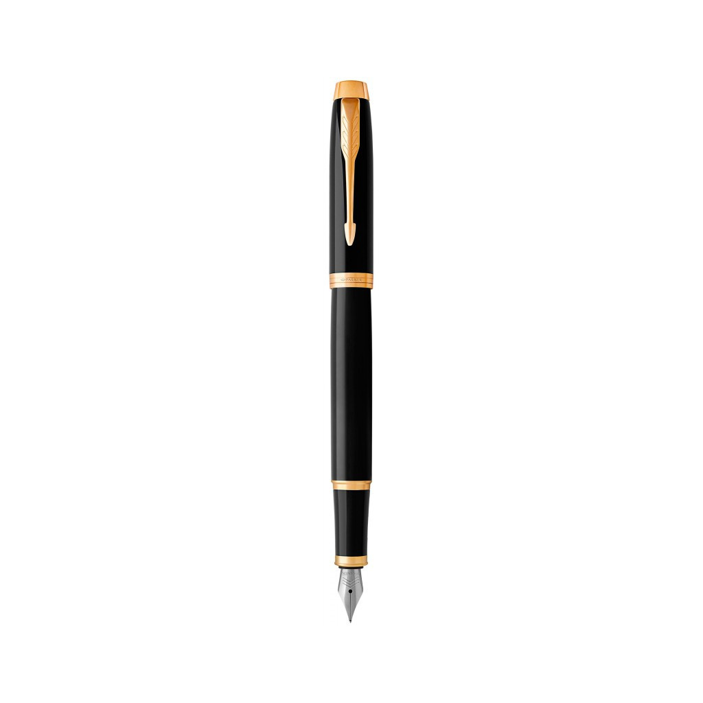 Ручка пір'яна Parker IM 17 Black GT  FP F (22 011) - зображення 1
