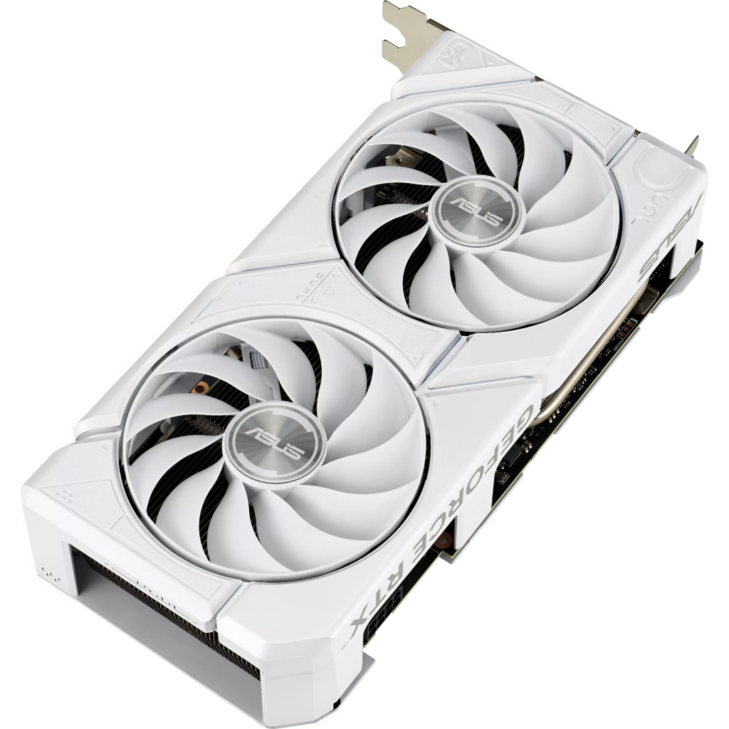 Відеокарта ASUS GeForce RTX4060 8Gb DUAL OC WHITE EVO (DUAL-RTX4060-O8G-EVO-WHITE) - зображення 3