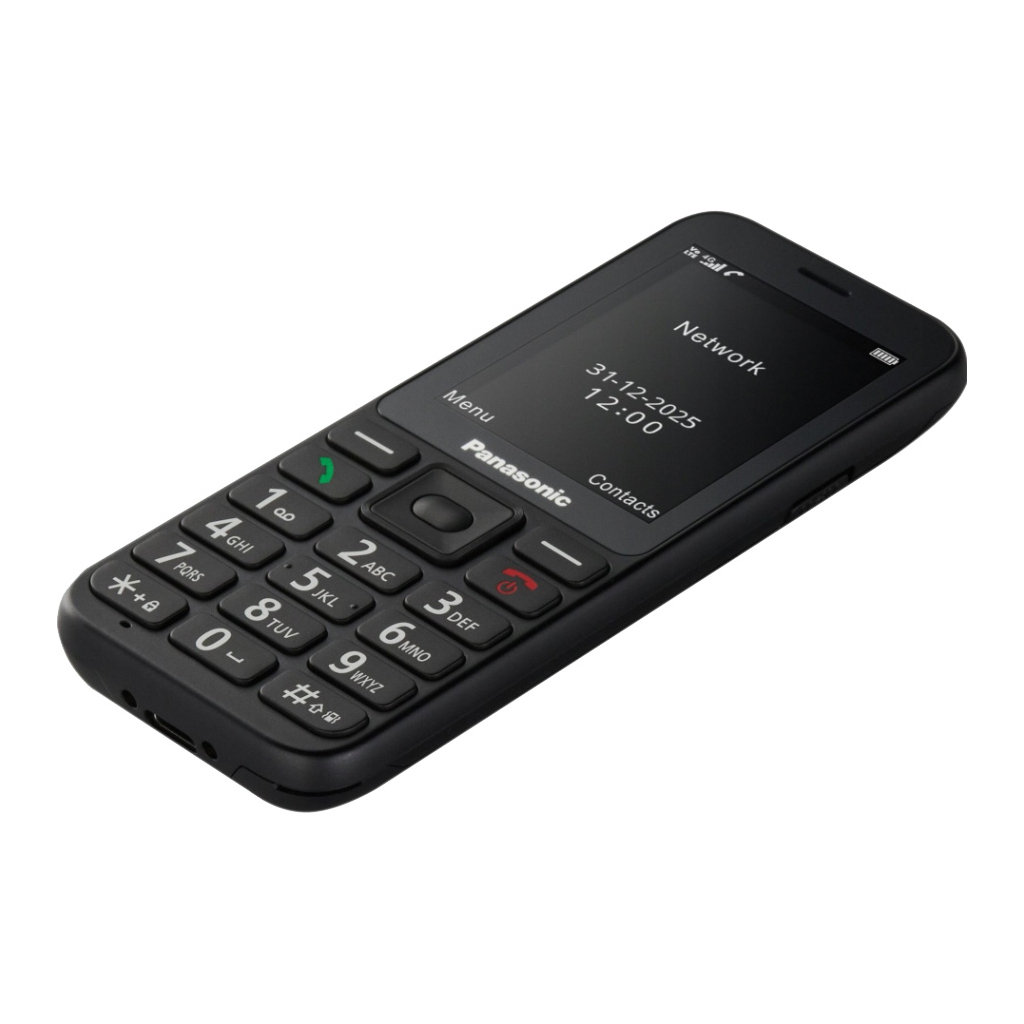 Мобільний телефон Panasonic KX-TU250 Black (KX-TU250EXB) - зображення 2