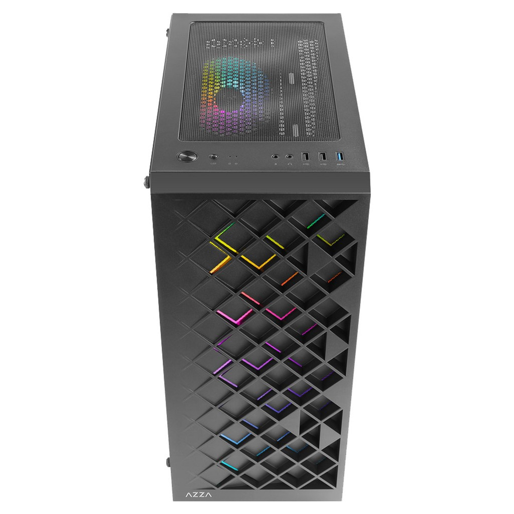 Корпус Azza SPECTRA BLACK (CSAZ-280B) - зображення 2
