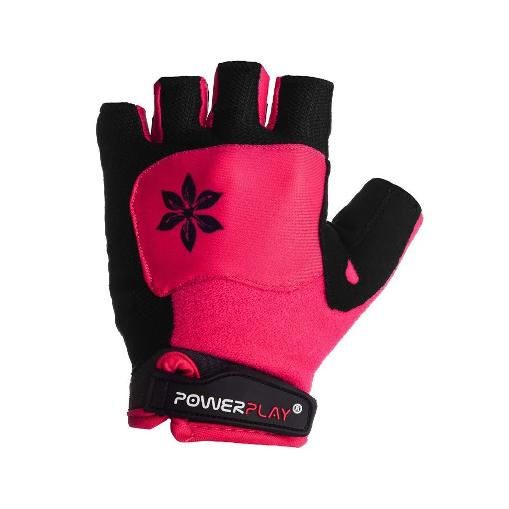 Велорукавиці PowerPlay Women 5284 Pink XS (5284C_XS_Pink) - изображение 2