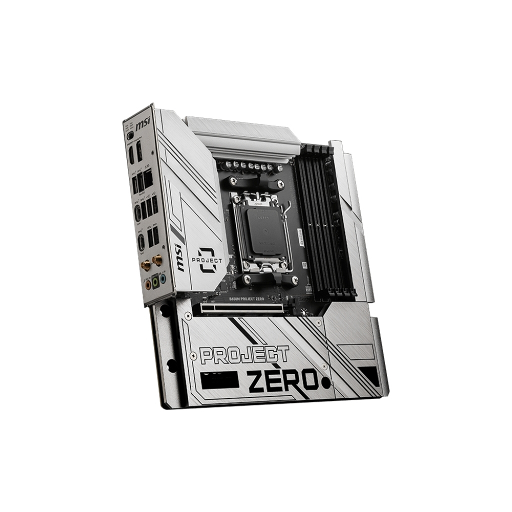 Материнська плата MSI B650M PROJECT ZERO - зображення 4