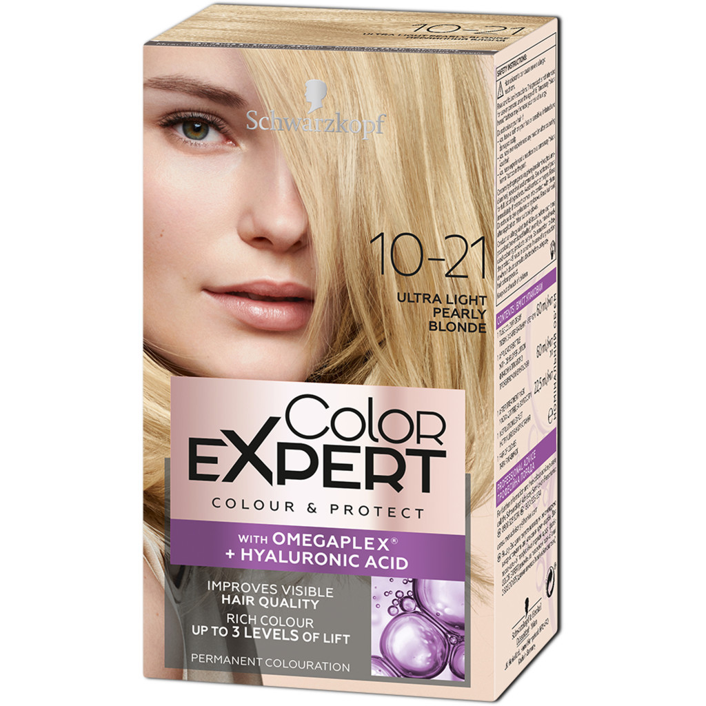 Фарба для волосся Color Expert 10-21 Перлинний Блонд 142.5 мл (4015100325690) - зображення 1