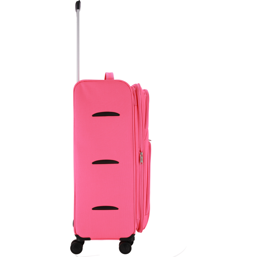 Валіза Bagland Валенсія велика 83 л 003796627 Яскраво-малинова (831517572) - зображення 4