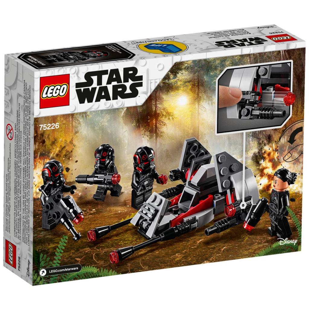Конструктор LEGO Star Wars Бойовий набір загону «Інферно» 118 деталей (75226) - зображення 8