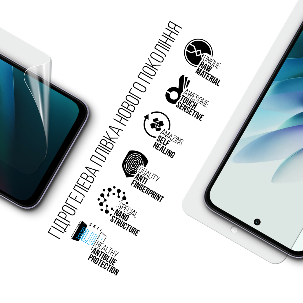 Плівка захисна Armorstandart hydrogel Anti-Blue Xiaomi Redmi 15 4G (ARM85448) - зображення 2