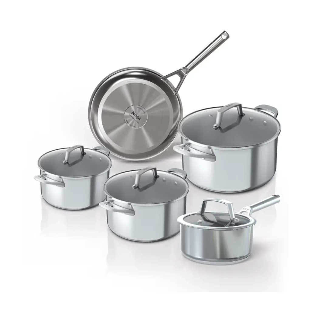 Набір посуду Ninja Zerostick з нержавіючої сталі 8 предметів (C65000DE) - зображення 1