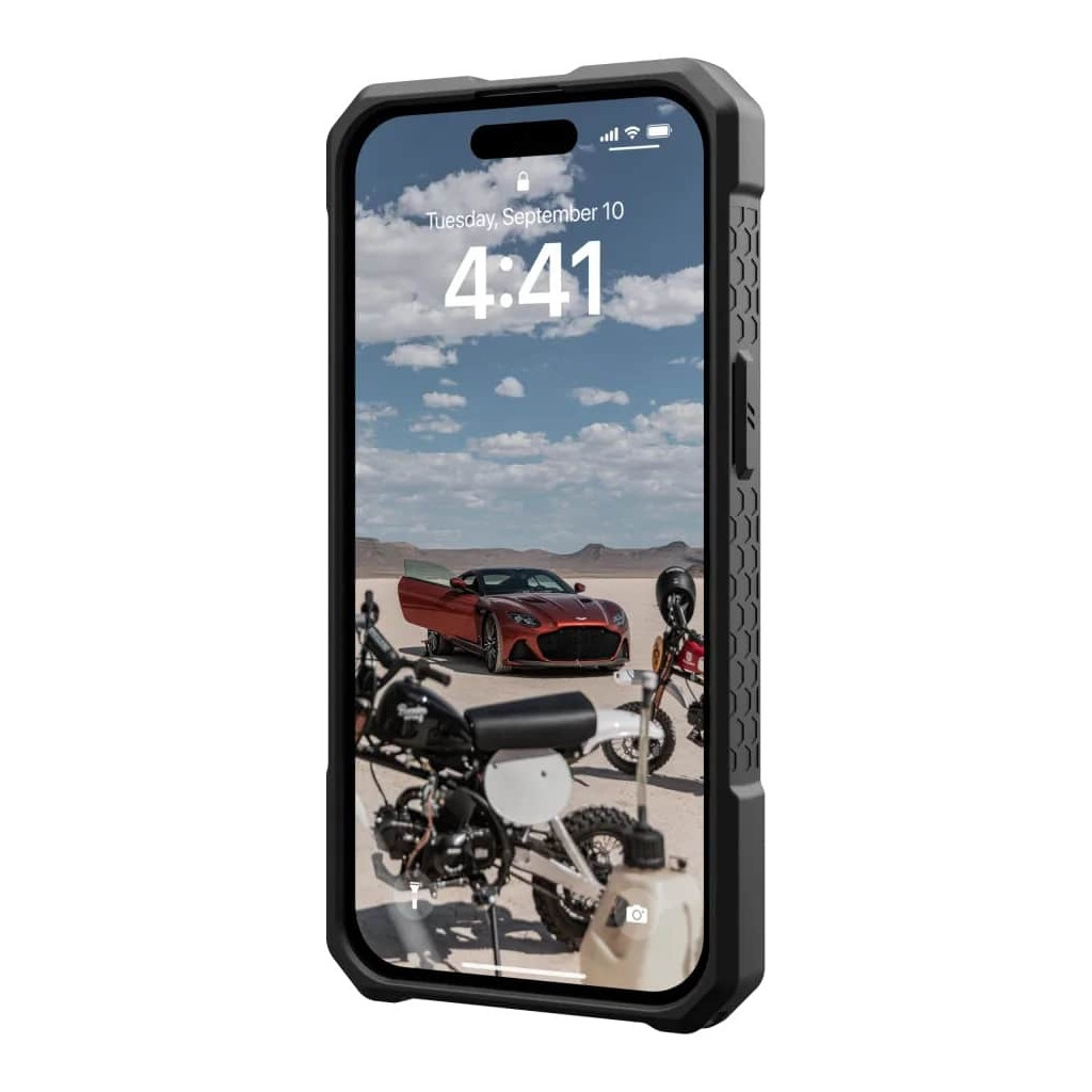 Чохол до мобільного телефона UAG Apple iPhone 15 Monarch Pro Magsafe, Kevlar Black (114219113940) - зображення 7