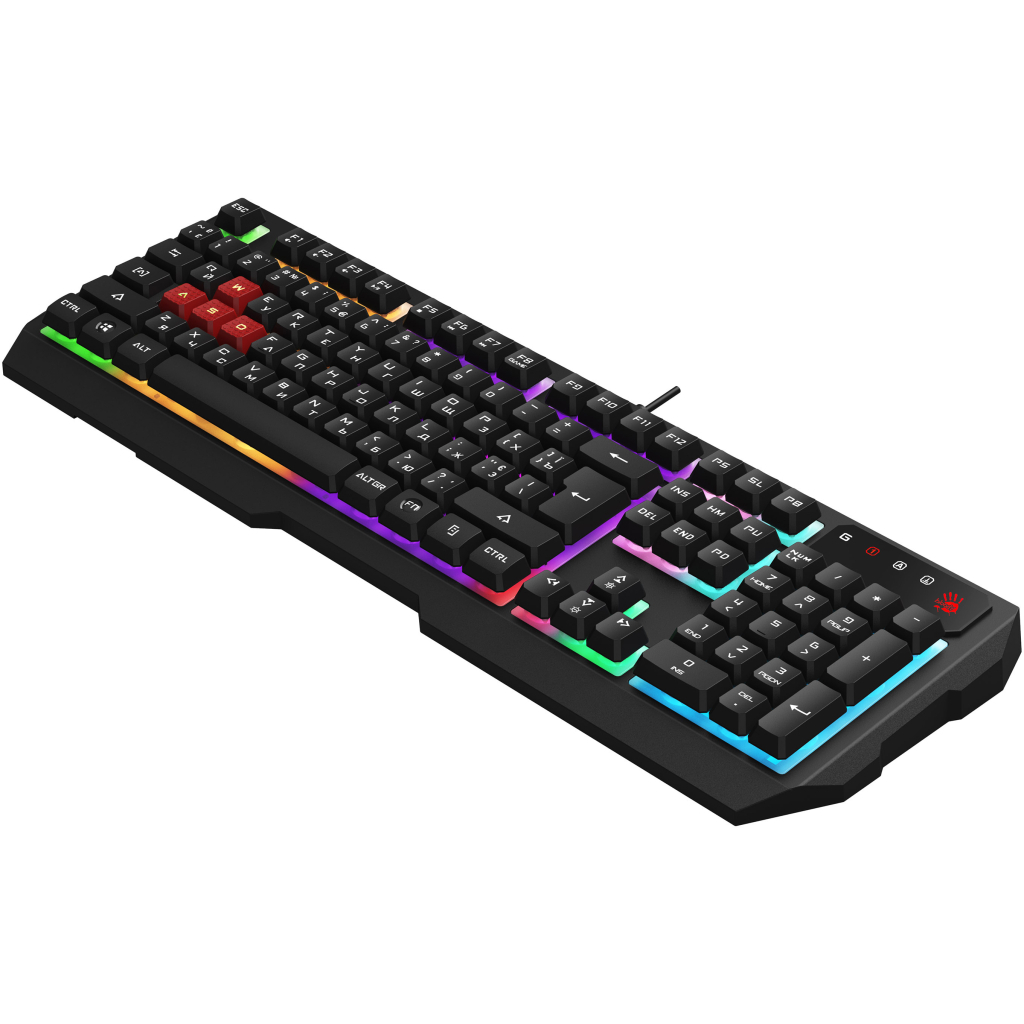 Клавіатура A4Tech Bloody B135N USB Black (4711421977678) - зображення 3