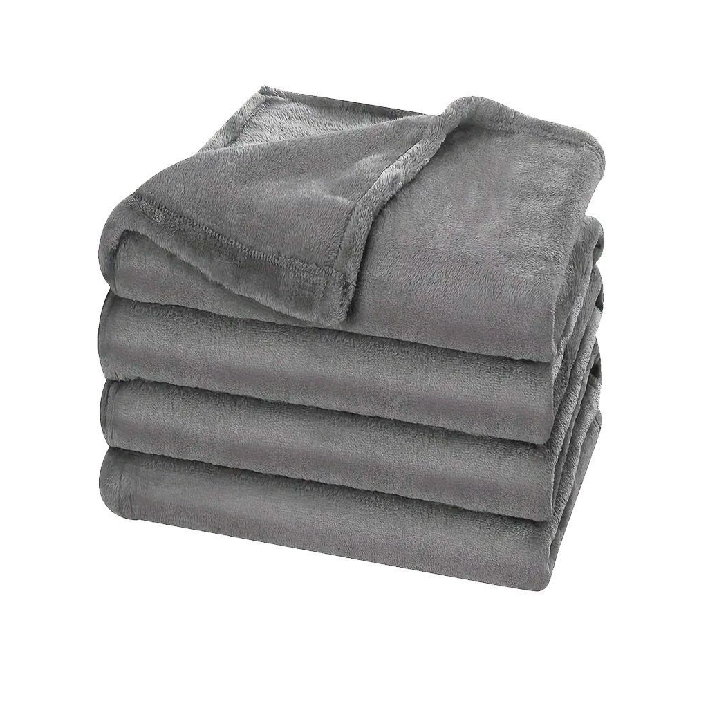 Плед Bergamo Fancy сірий 130 х 180 см (70030405-07) - изображение 3