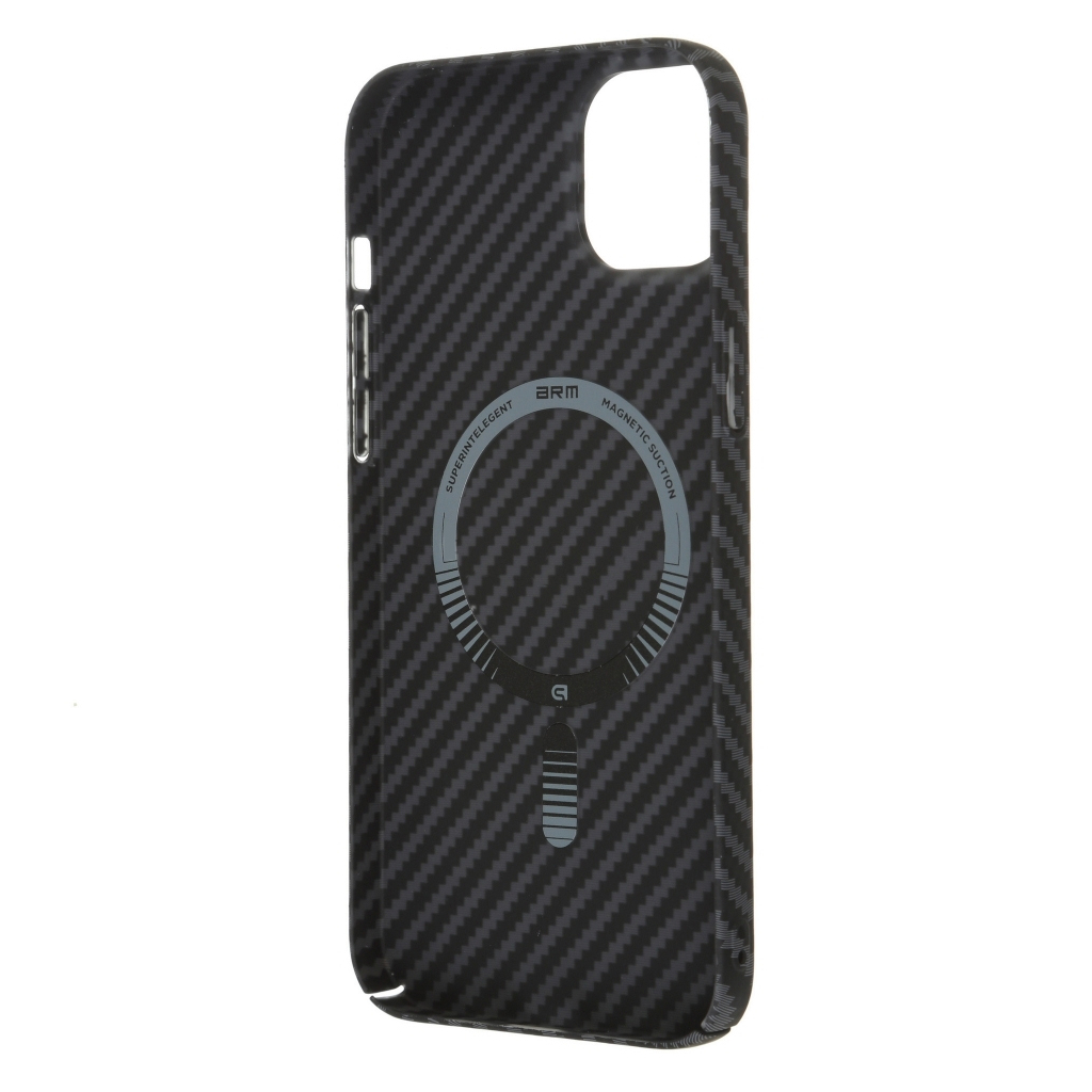 Чохол до мобільного телефона Armorstandart LikeCarbon MagCase Apple iPhone 14 Plus Black (ARM66364) - зображення 2