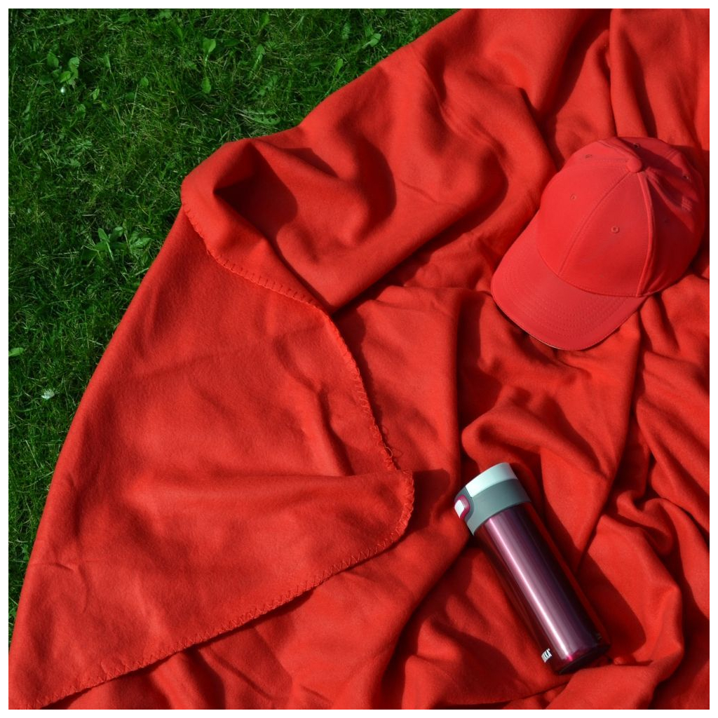 Плед Bergamo флісовий Warm у чохлі 150 х 180 см Червоний (202311pl-02) - зображення 4