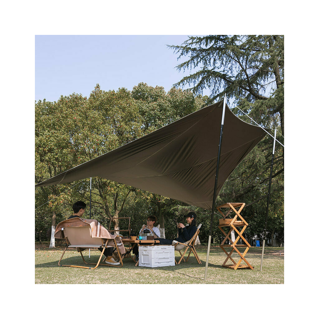 Тент Naturehike Whale NH21TM100 460x485 см Grey (6927595773925) - зображення 5