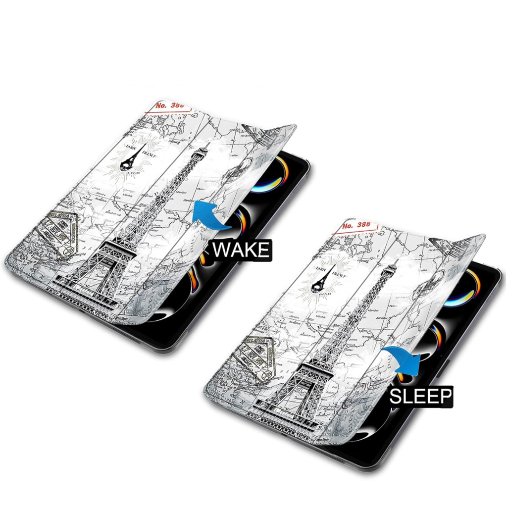 Чохол до планшета BeCover Smart Case Apple iPad Pro 11" M4 2024 Paris (711640) - зображення 9