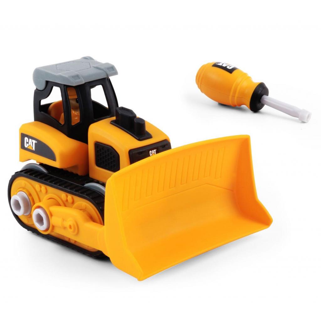 Конструктор Funrise CAT Machine Maker Бульдозер, 20 см (80902F) - зображення 4