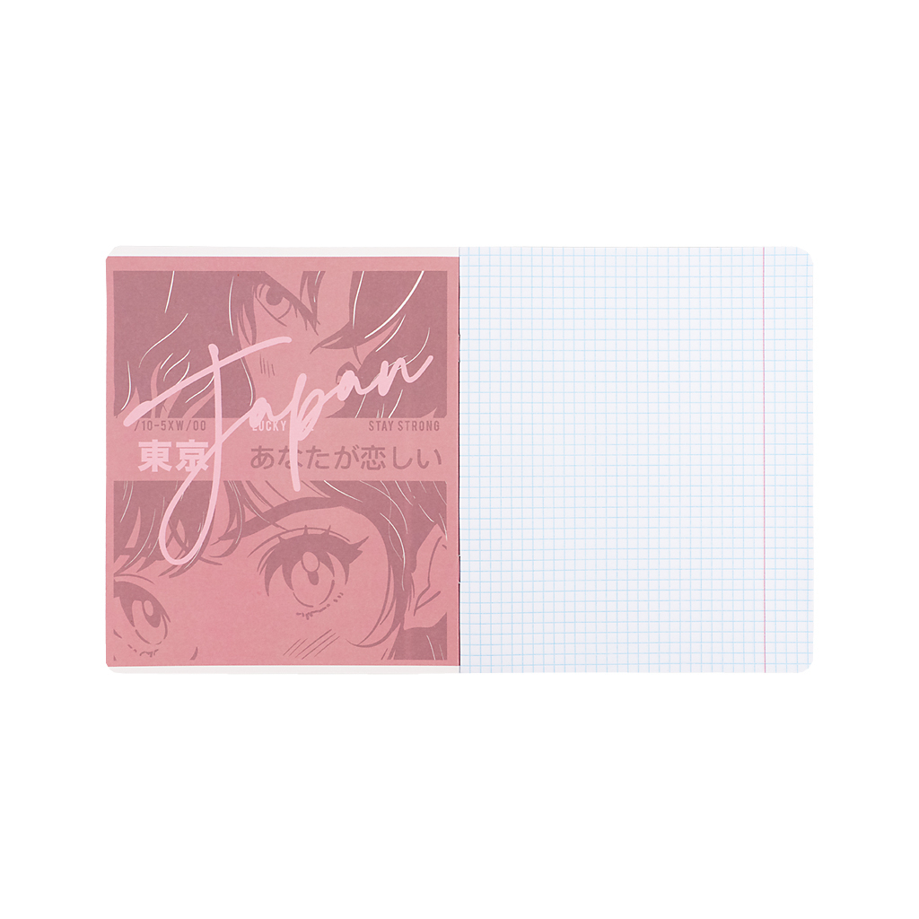 Зошит Kite Anime, 18 аркушів, клітинка (K25-236-1) - зображення 7