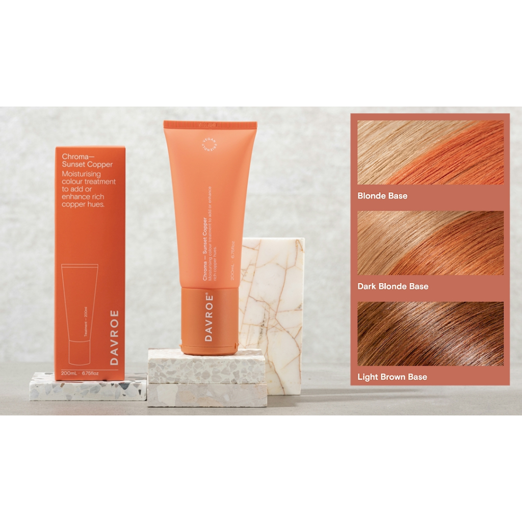 Відтінковий бальзам Davroe Chroma Colour Treatments Sunset Copper 200 мл (9326123008701) - зображення 3
