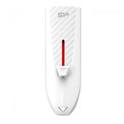 USB флеш накопичувач Silicon Power 32GB Blaze B25 White USB 3.1 (SP032GBUF3B25V1W) - зображення 1