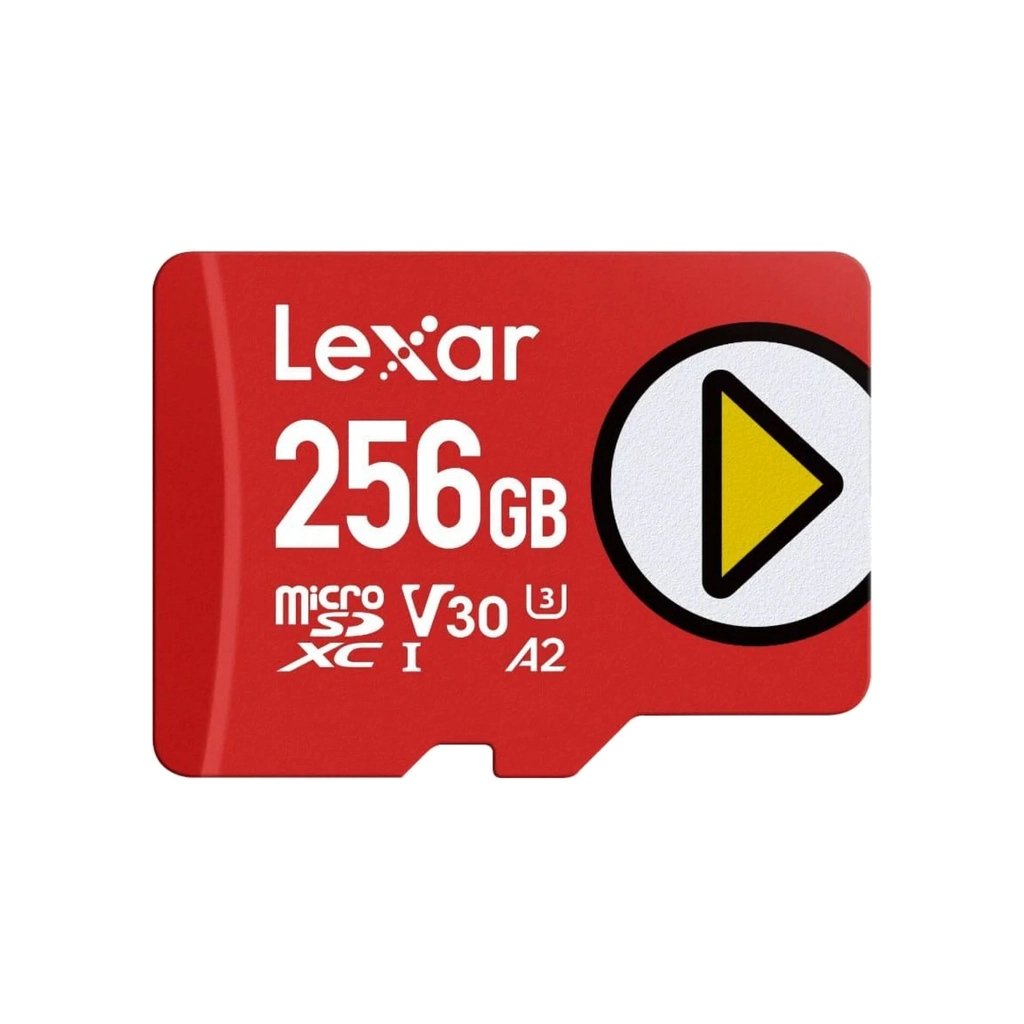 Карта пам'яті Lexar 256GB microSDXC class 10 UHS-I U3 V30 A2 Play (LMSPLAY256G-BNSNG) - зображення 1