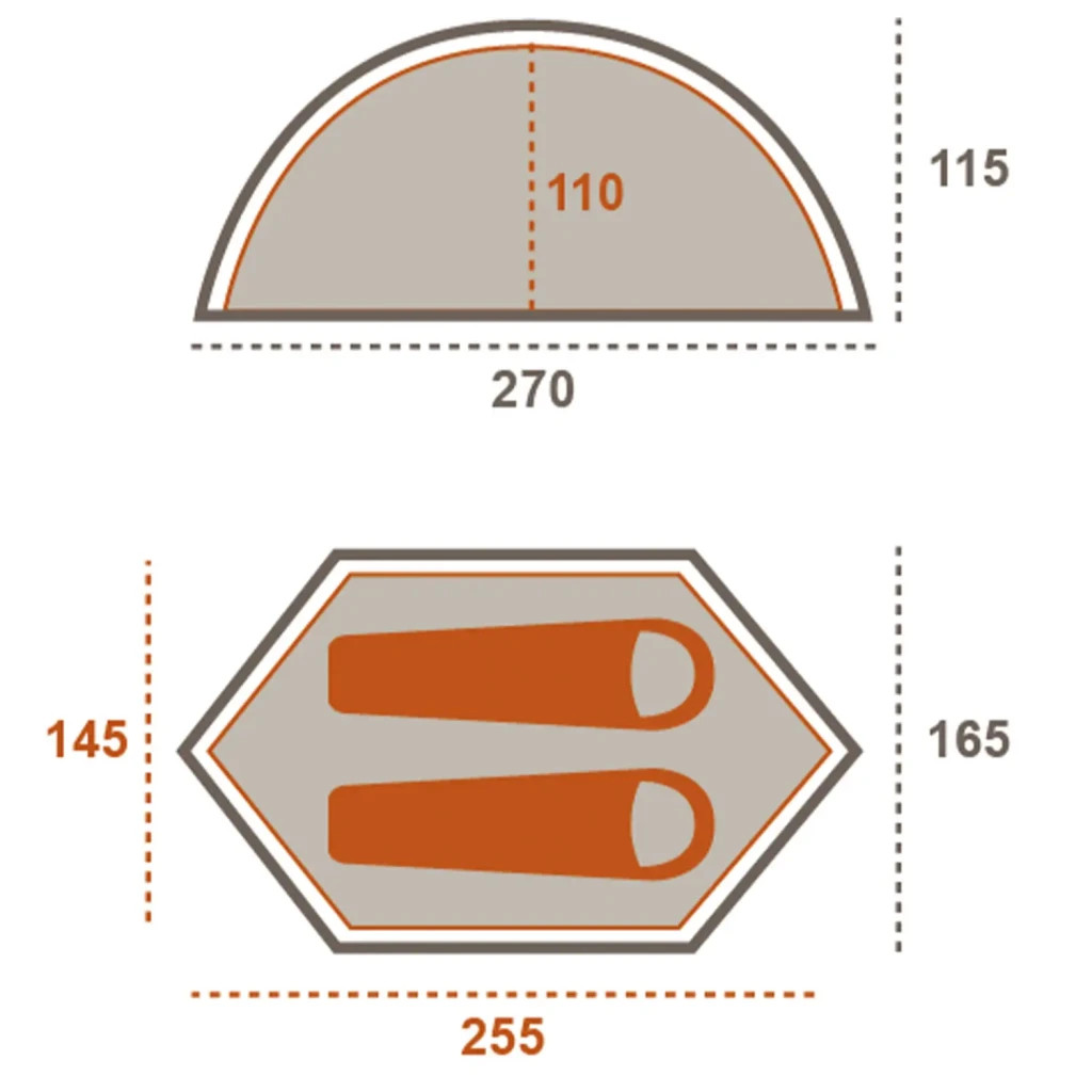 Намет Grand Canyon Cardova 1 Capulet Olive (330025) - зображення 10