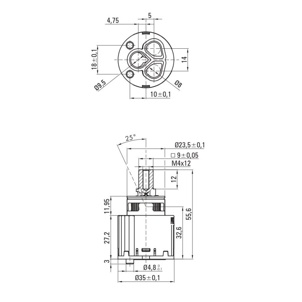 Душовий гарнітур Deante Silia (BQS_R18P) - picture 5