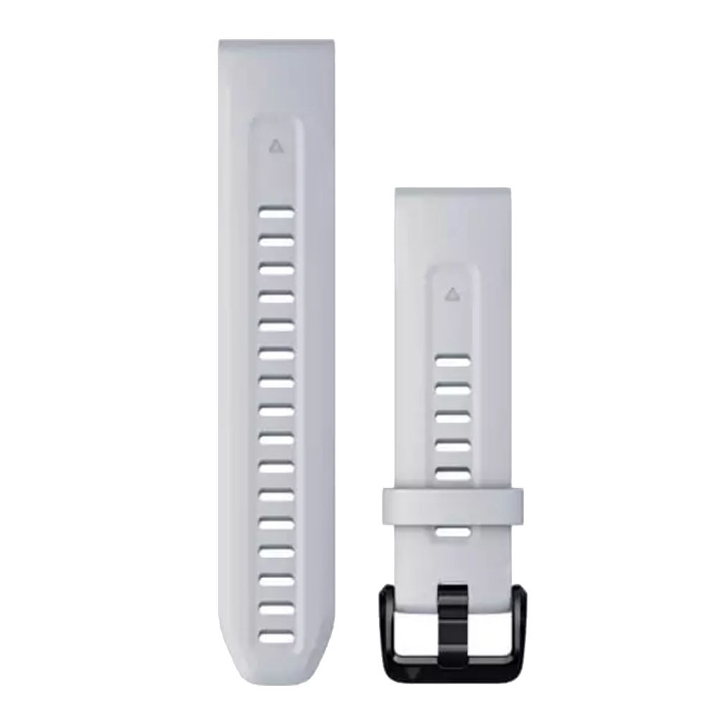 Ремінець до смарт-годинника Garmin fenix 7S, 20mm QuickFit Whitestone Silicone (010-13102-03) - зображення 1