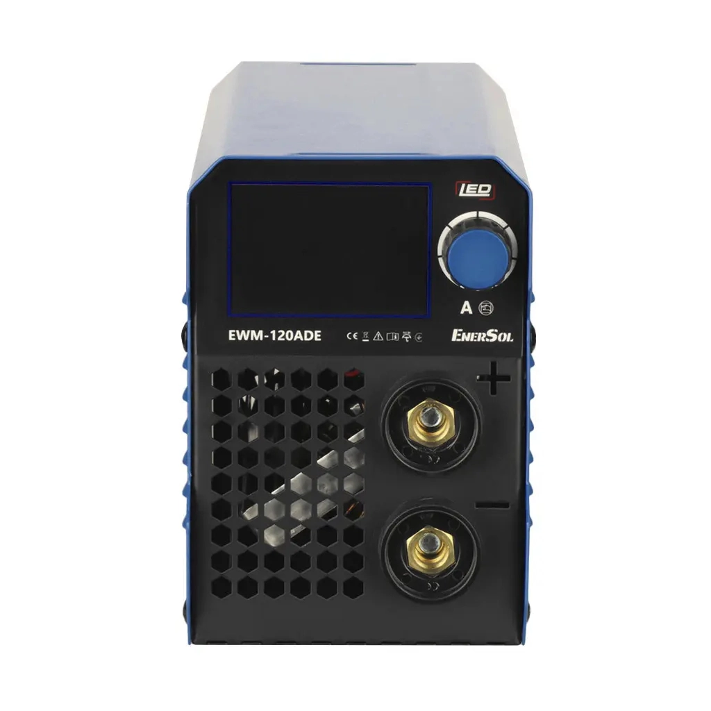 Зварювальний апарат Enersol інверторний, 20-120 A, 5.1 кВт, 2.9 кг (EWM-120ADE) - изображение 2