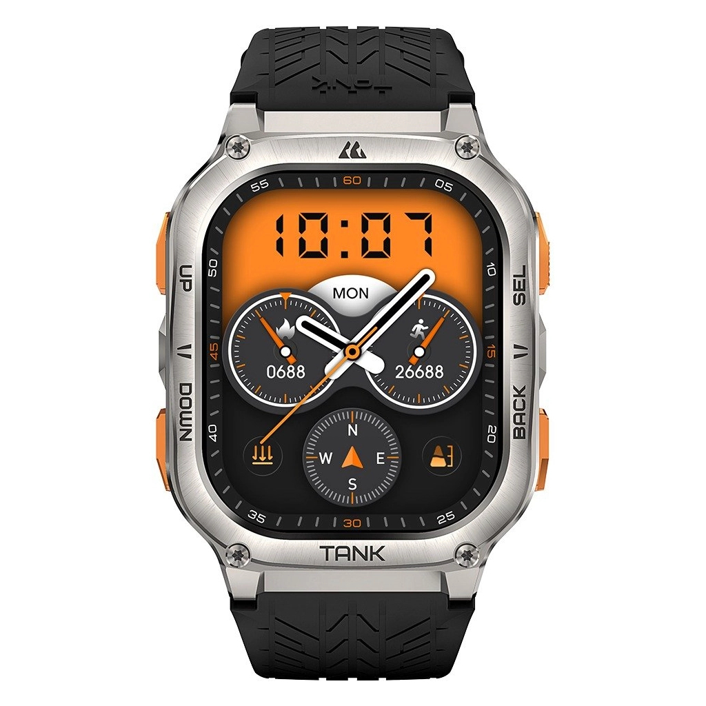 Смарт-годинник KOSPET Tank M3 ULTRA SILVER (6974958250715) - зображення 2