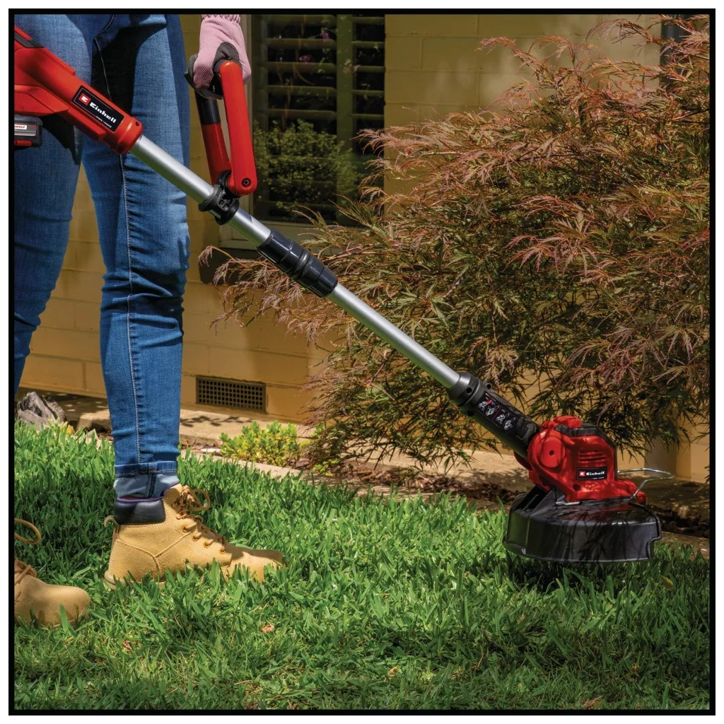 Тример садовий Einhell GE-CT 18/28 Li TC-Solo 18V, 8500об/хв, 28см, ліска та возик, 2.15кг (без АКБ та ЗП) (3411212) - зображення 7