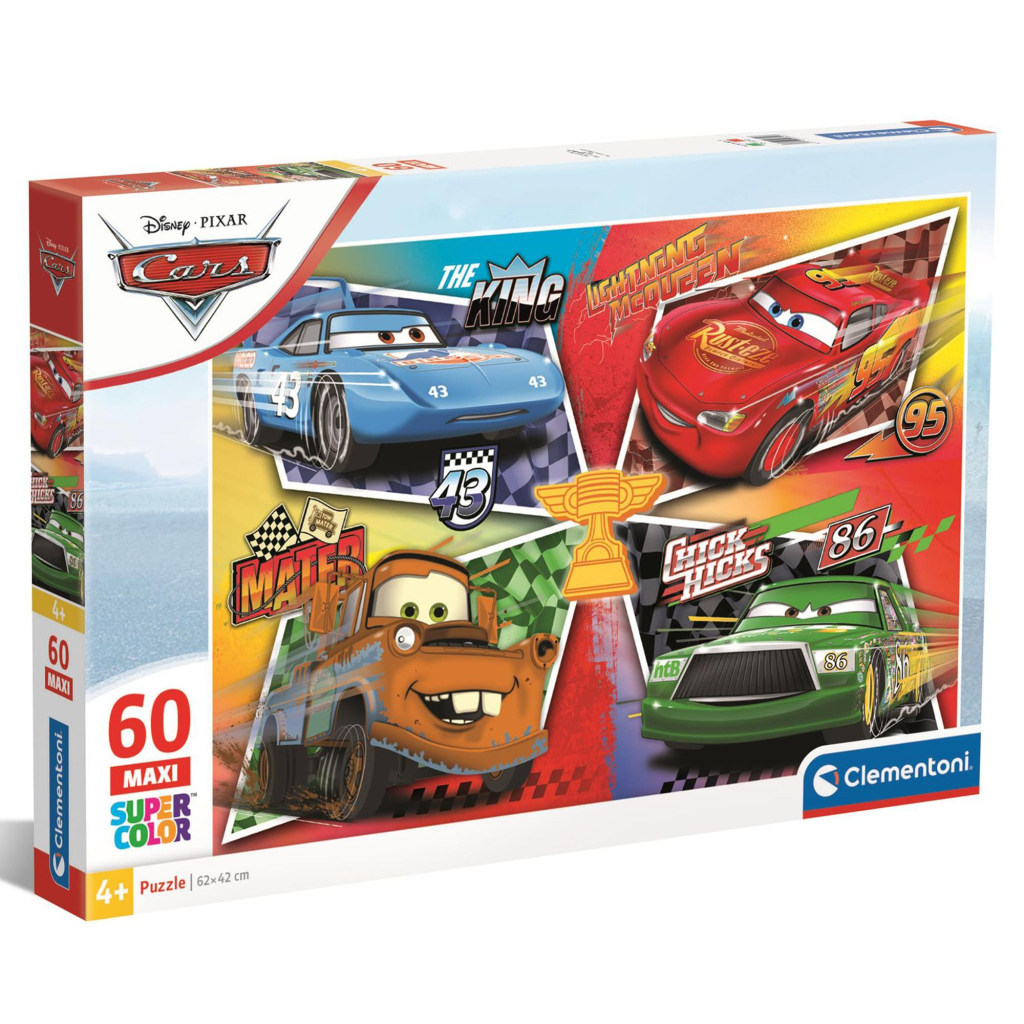 Пазл Clementoni Cars, серія "MAXI", 60 елементів (26332) - зображення 1