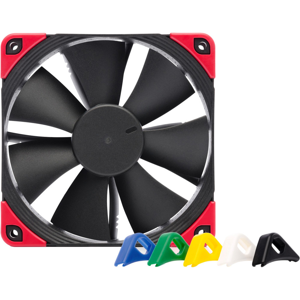 Кулер до корпусу Noctua NF-F12PWM CHROMAX.BLACK.SWAP - зображення 1