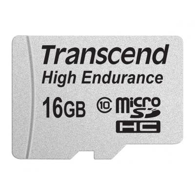 Карта пам'яті Transcend 16GB microSDHC Class 10 High Endurance (TS16GUSDHC10V) - зображення 1