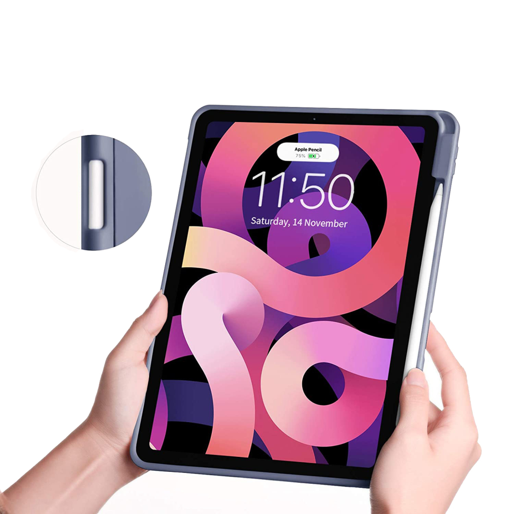 Чохол до планшета BeCover Direct Charge Pen mount Pencil Apple iPad 10.9" 2022 Purple (708501) - зображення 3