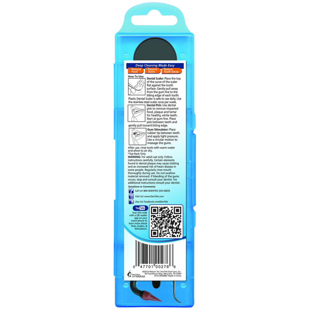 Професійний стоматологічний набір DenTek Professional Oral Care Kit (047701002766) - picture 2