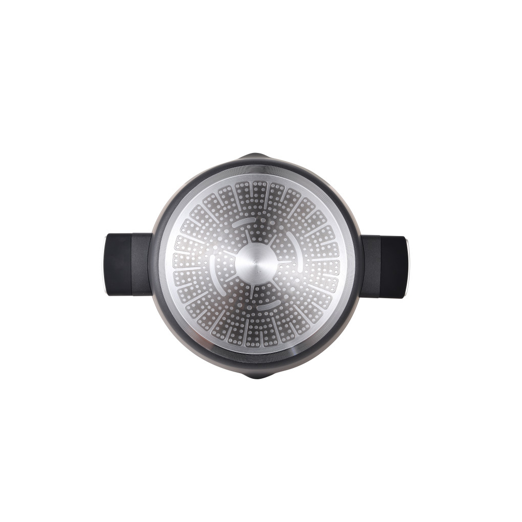 Каструля Bergner Ion, з кришкою 6 л (BG-35802-BK) - зображення 5