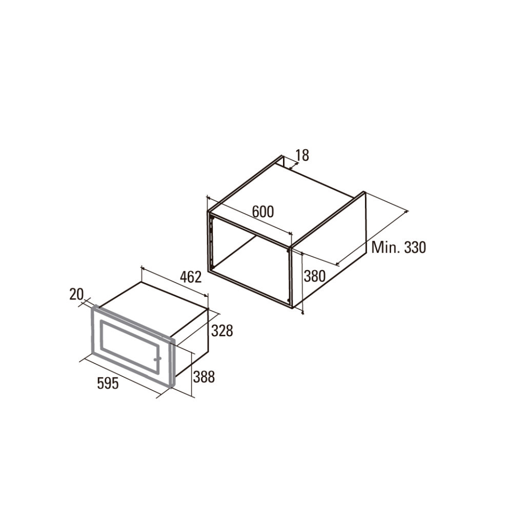 Мікрохвильова піч Cata MC 20 D - зображення 2