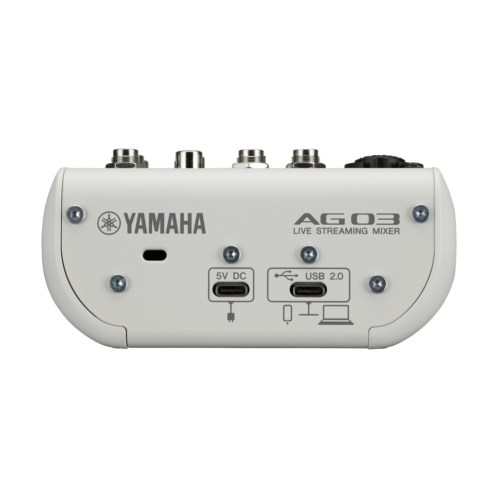 Аудіоінтерфейс Yamaha AG03MK2 White - зображення 3