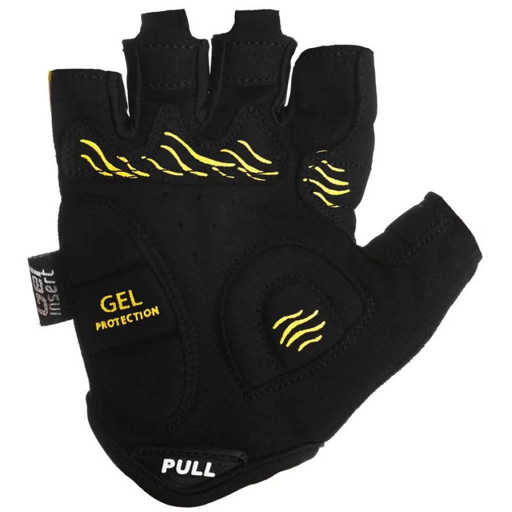 Велорукавиці PowerPlay 5013 Yellow S (5013_S_Yellow) - зображення 3