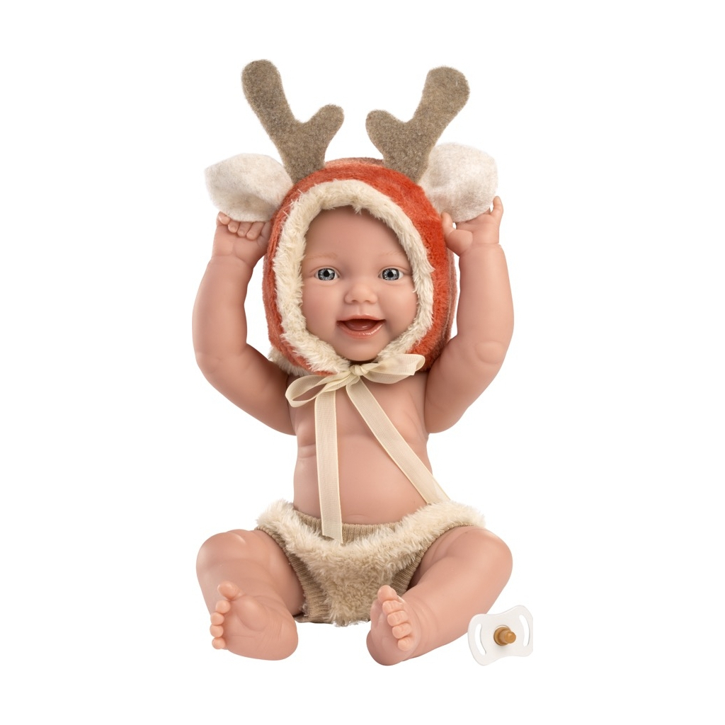 Лялька Llorens Mini Baby Boy Reindeer, 31 см (63202) - зображення 1