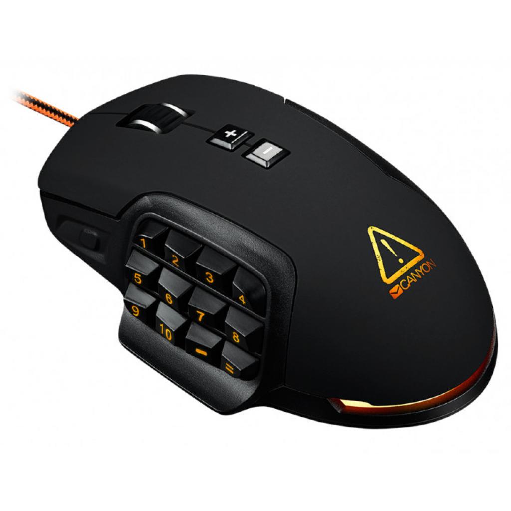 Мишка Canyon Despot USB Black (CND-SGM9) - зображення 3