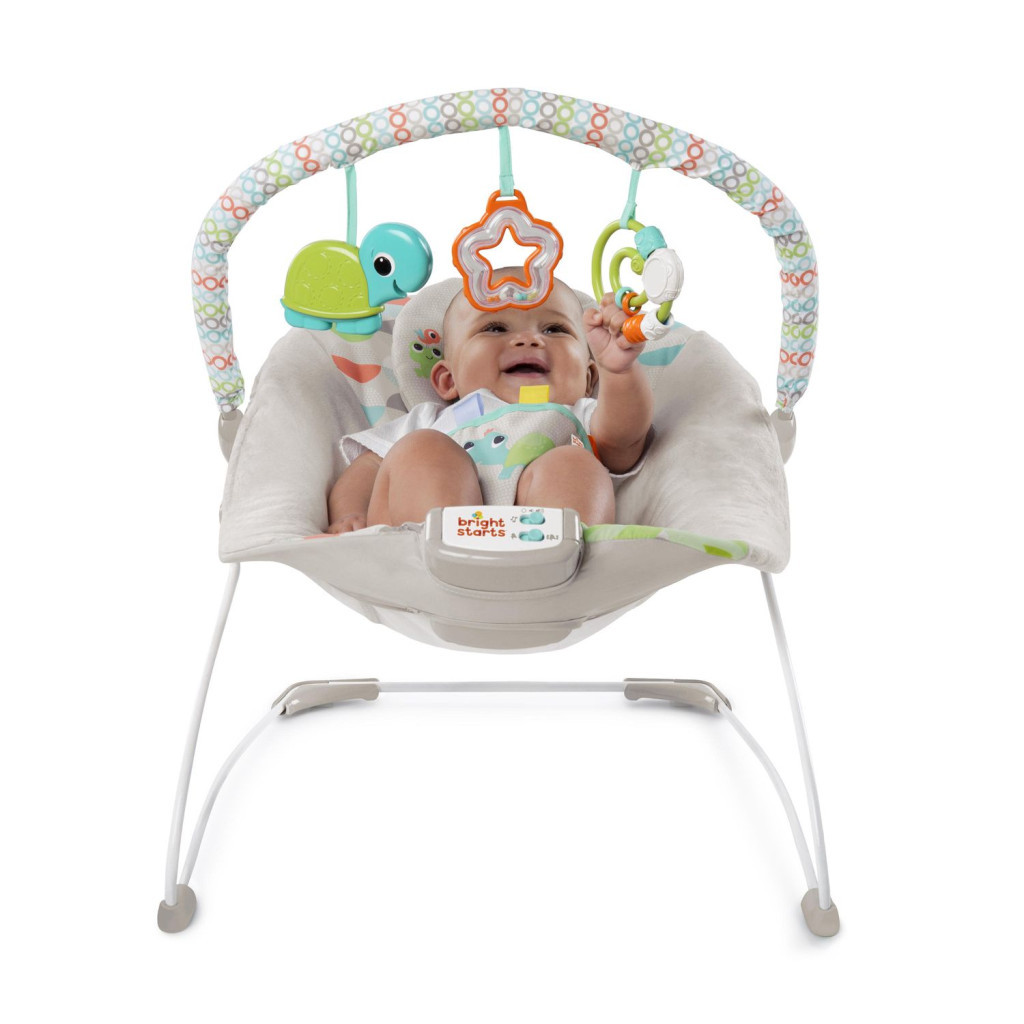 Крісло-гойдалка Bright Starts Happy Safari Bouncer (11508) - зображення 6