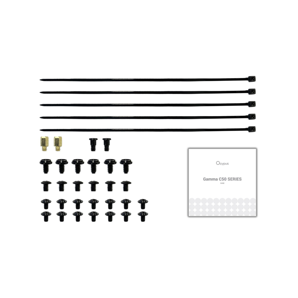 Корпус для ПК OCYPUS GAMMA C50 BK (GAMMA-C50-BKG000XX-GL) - зображення 9