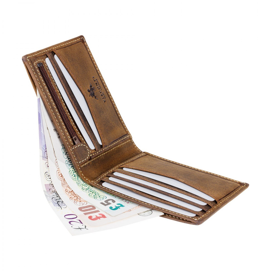 Гаманець Visconti VSL20 Sword з RFID Oil Tan (VSL20 OIL TAN) - зображення 4