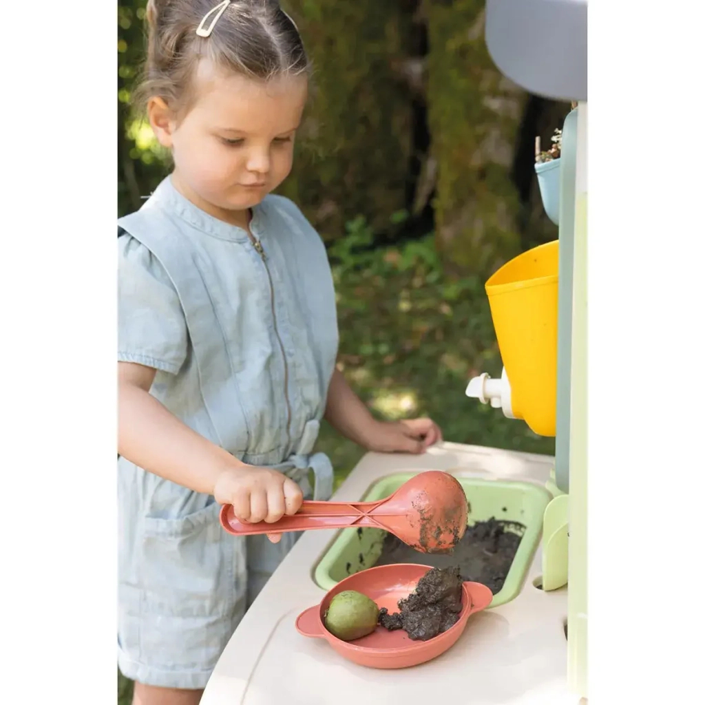 Ігровий будиночок Smoby Life "Садівник" з кухнею та мийкою, 16 аксес., 132х144х140 см (7600810505) - picture 7