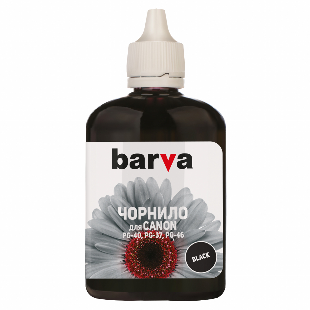 Чорнило Barva CANON PG-40 90г BLACK Pigment (C40-294) - зображення 1