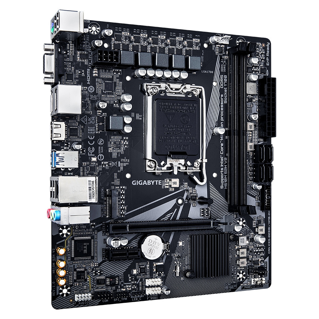 Материнська плата GIGABYTE H610M S2H V2 - зображення 2