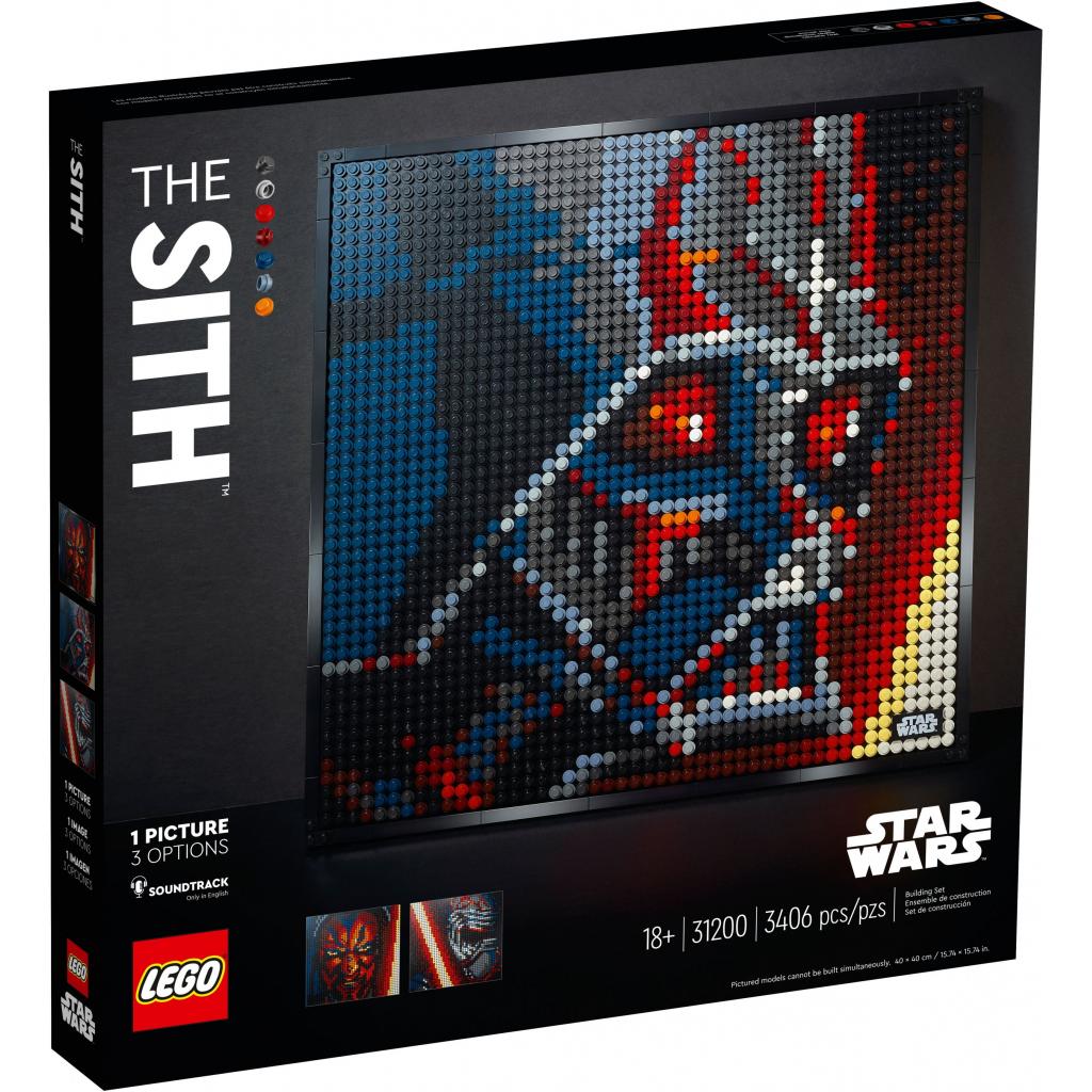Конструктор LEGO Art Ситхи Star Wars 3395 деталей (31200) - зображення 1