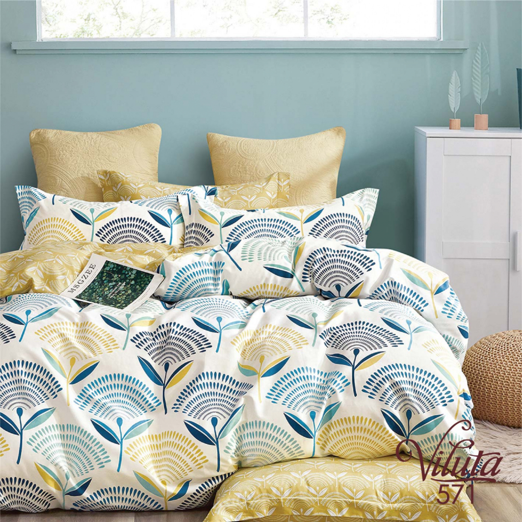 Постільна білизна Viluta Сатин Твіл 571 двоспальна (571_dv) - зображення 1